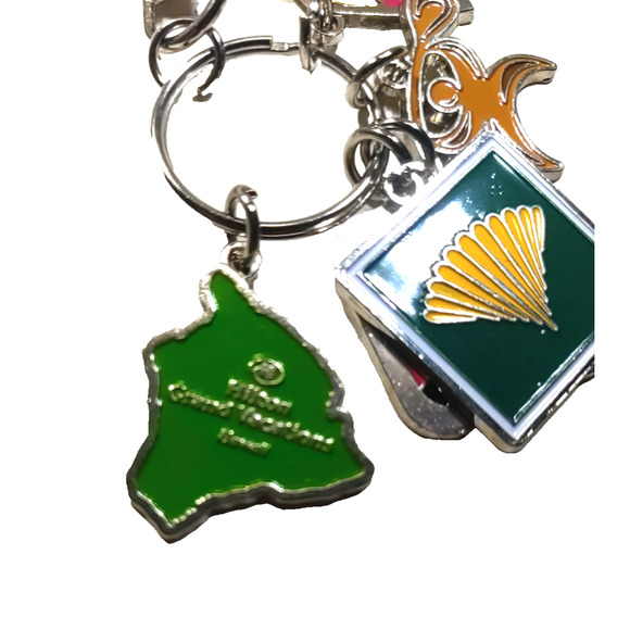 Hilton Grand Vacation Keychain Charm Purse Clip Souvenir - Picture 5 of 8